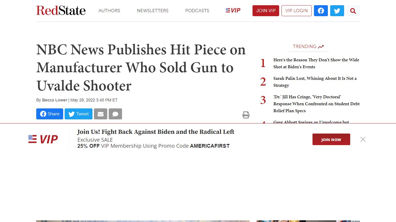 NBC News Publishes Hit Piece on Manufacturer Who Sold Gun to ... - RedState