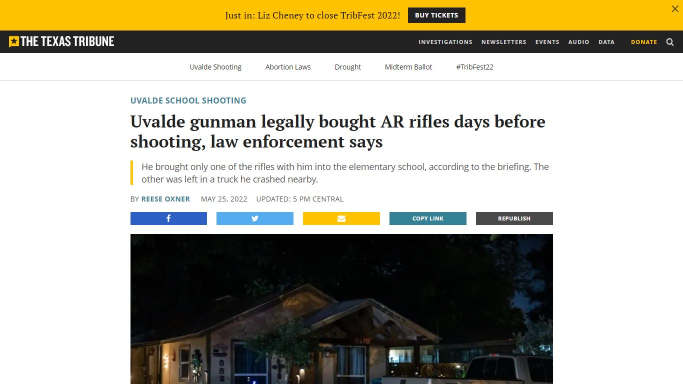 Uvalde shooter bought gun days before shooting at Texas elementary ...